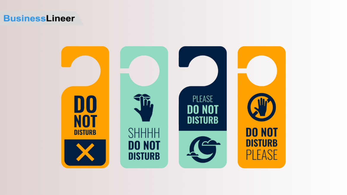 Door Hangers with Business Card Slits