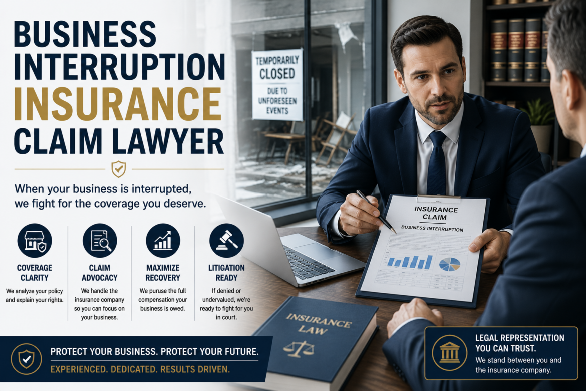 business interruption insurance claim lawyer